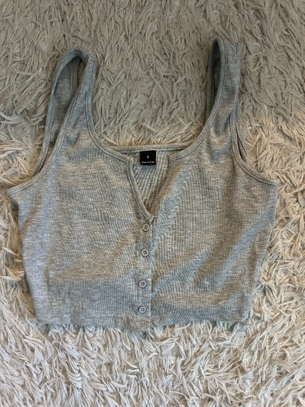 Gray Tank Top